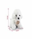 Plush pet dog set and cage / 8pcs